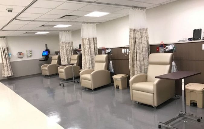 liberty endoscopy pre-op room